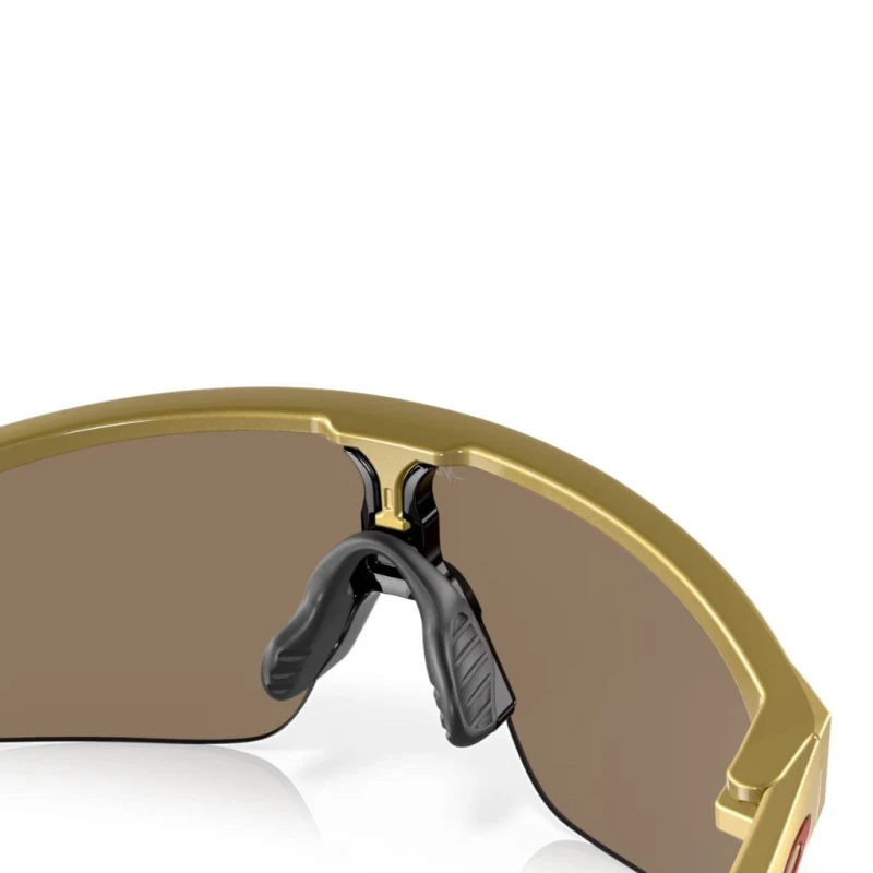 Okulary przeciwsłoneczne dziecięce Oakley Resistor Patrick Mahomes II Collection olympic gold/prizm 24k