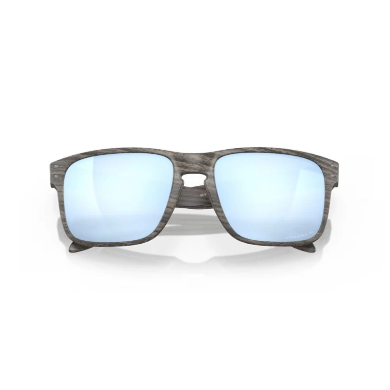 Okulary przeciwsłoneczne Oakley Holbrook woodgrain/prizm deep water polarized