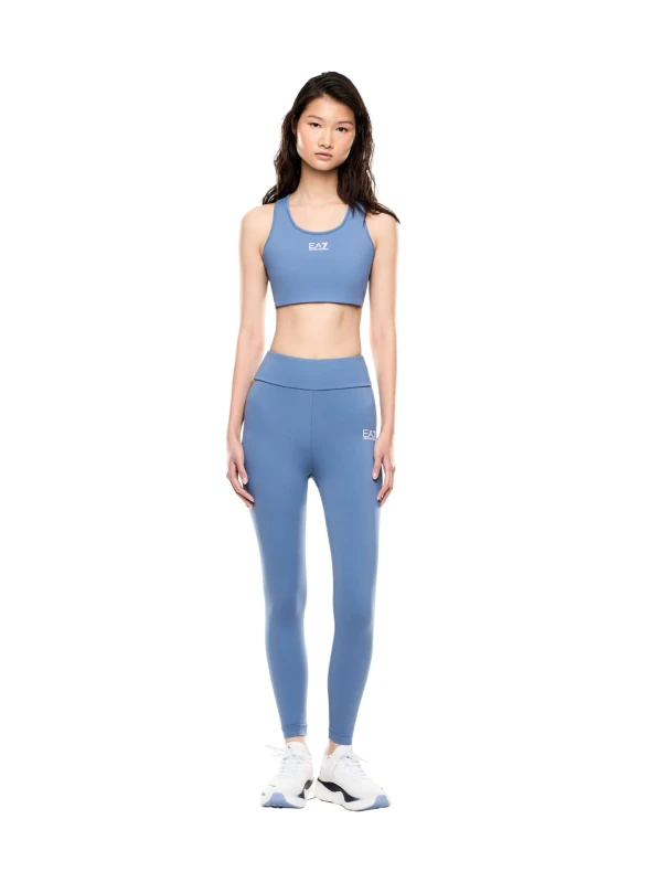Legginsy treningowe EA7 Emporio Armani VIGOR7 Light Blue