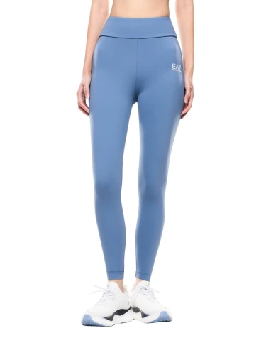 Legginsy treningowe EA7 Emporio Armani VIGOR7 Light Blue