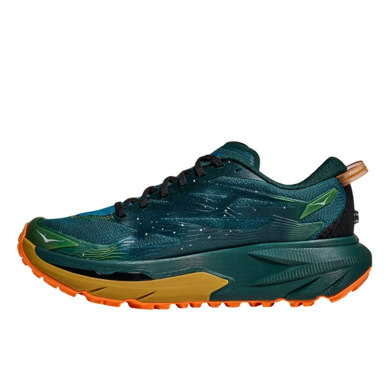 Buty biegowe męskie HOKA Mafate 5 tidal wave/mustard seed