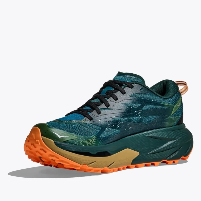 Buty biegowe męskie HOKA Mafate 5 tidal wave/mustard seed
