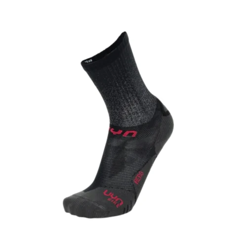 Skarpety rowerowe damskie UYN Cycling Aero Lady black/pink
