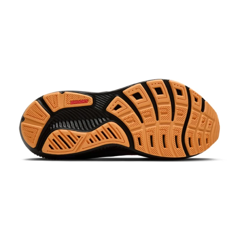 Buty do biegania damskie Brooks Ghost 17 czarno-pomarańczowe