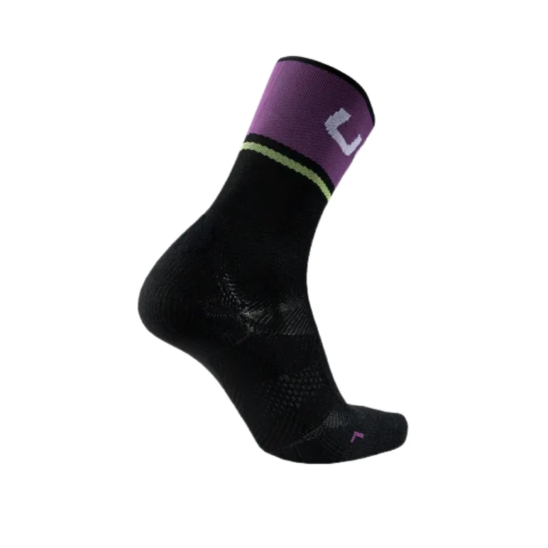 Skarpety rowerowe damskie UYN One Light black/violet