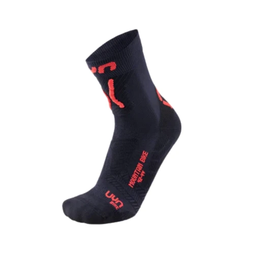 Skarpety rowerowe męskie UYN MTB Socks black/red