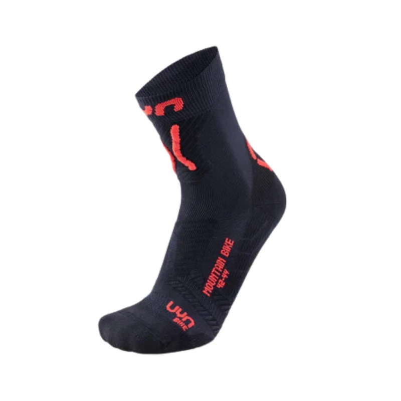 Skarpety rowerowe męskie UYN MTB Socks black/red