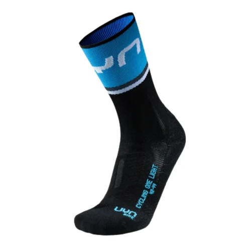 Skarpety rowerowe męskie UYN One Light black/blue